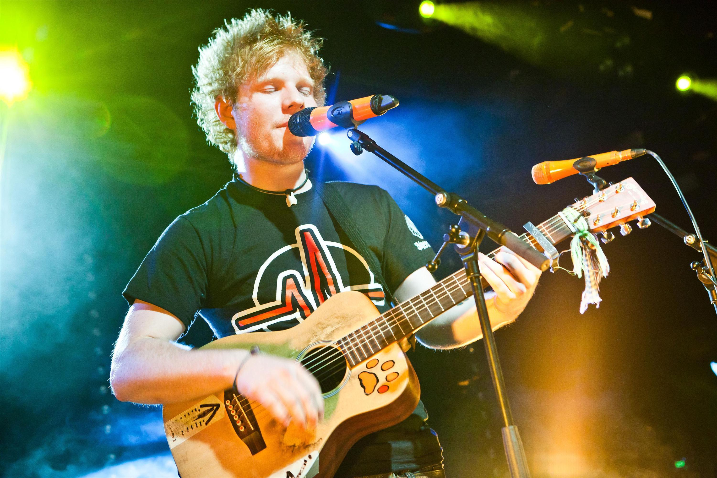 Ed Sheeran performs live at Rock City | Picture 100196